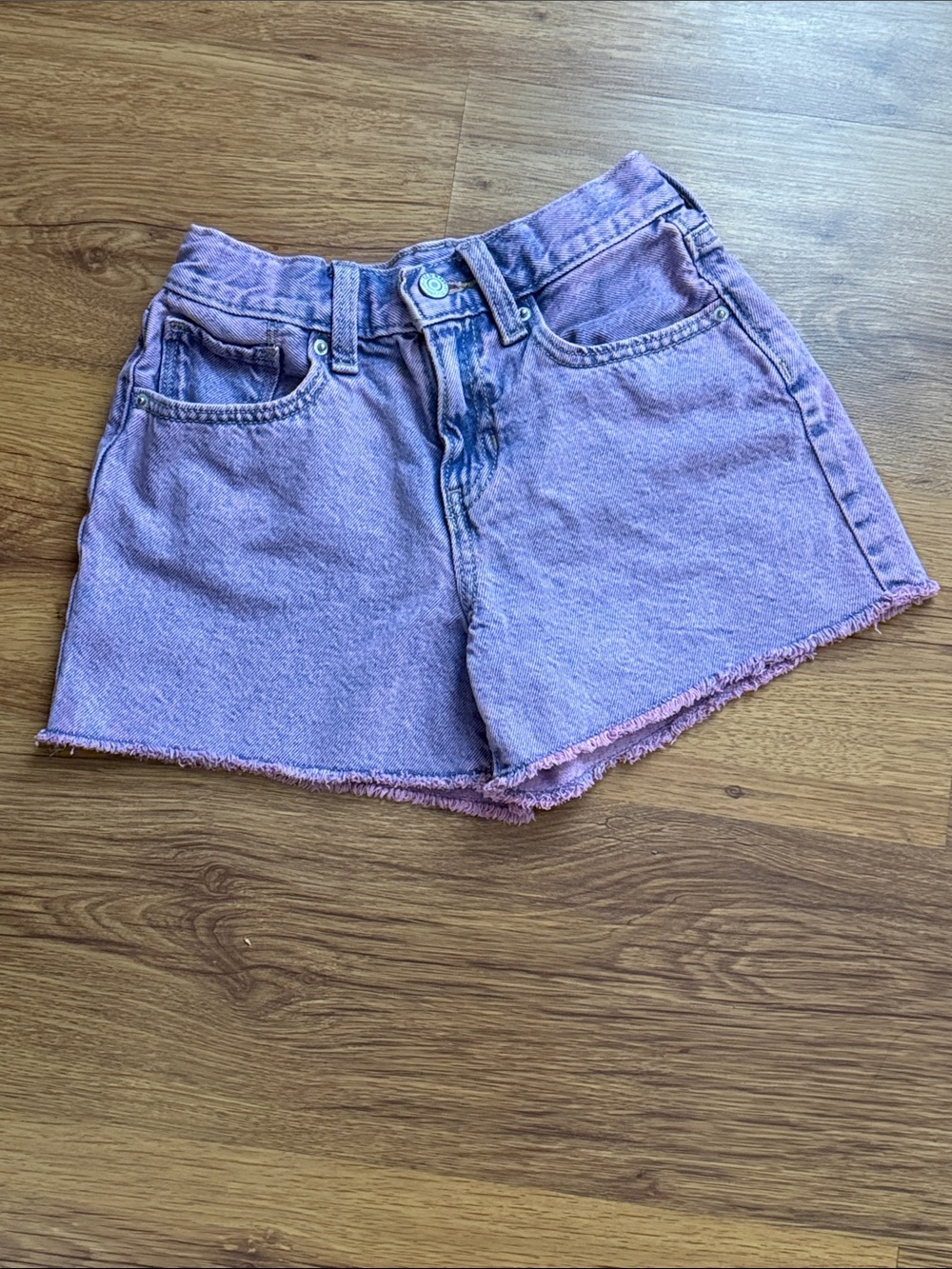 Old Navy Lavender Denim high-waisted Kids' Shorts